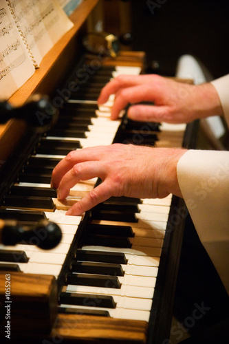 organ playing