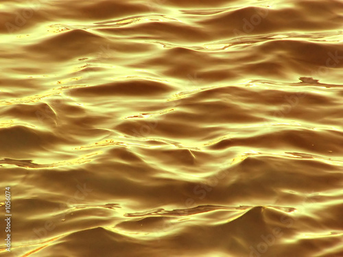 molten gold abstract