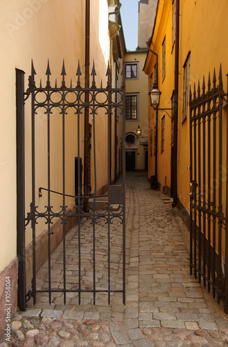 open gate