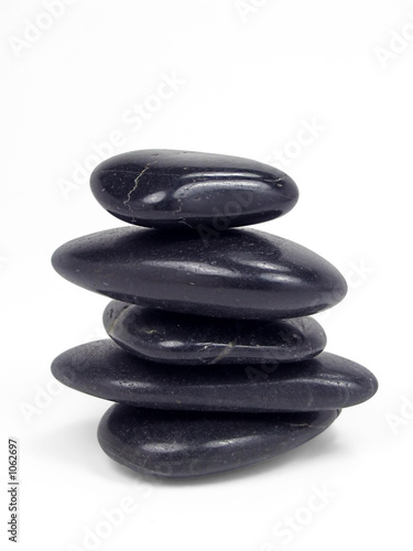 balancing stones with clipping path