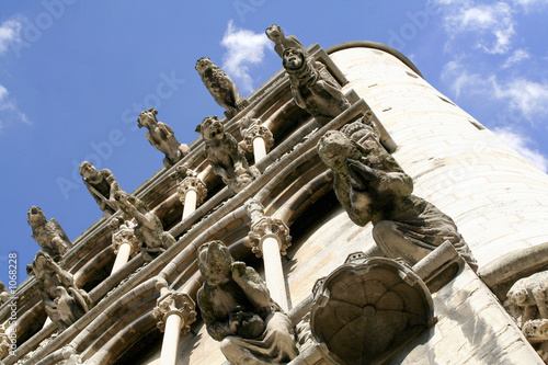 gargouilles de l'église Notre-Dame de Dijon