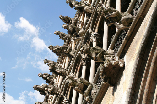  gargouilles de l'église Notre-Dame de Dijon photo