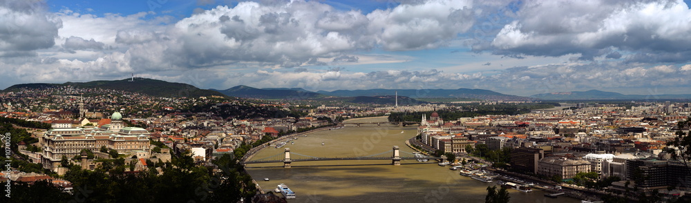 Fototapeta premium panorama of budapest
