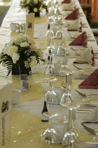 wedding table