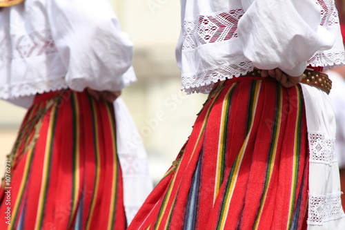 folk dancers