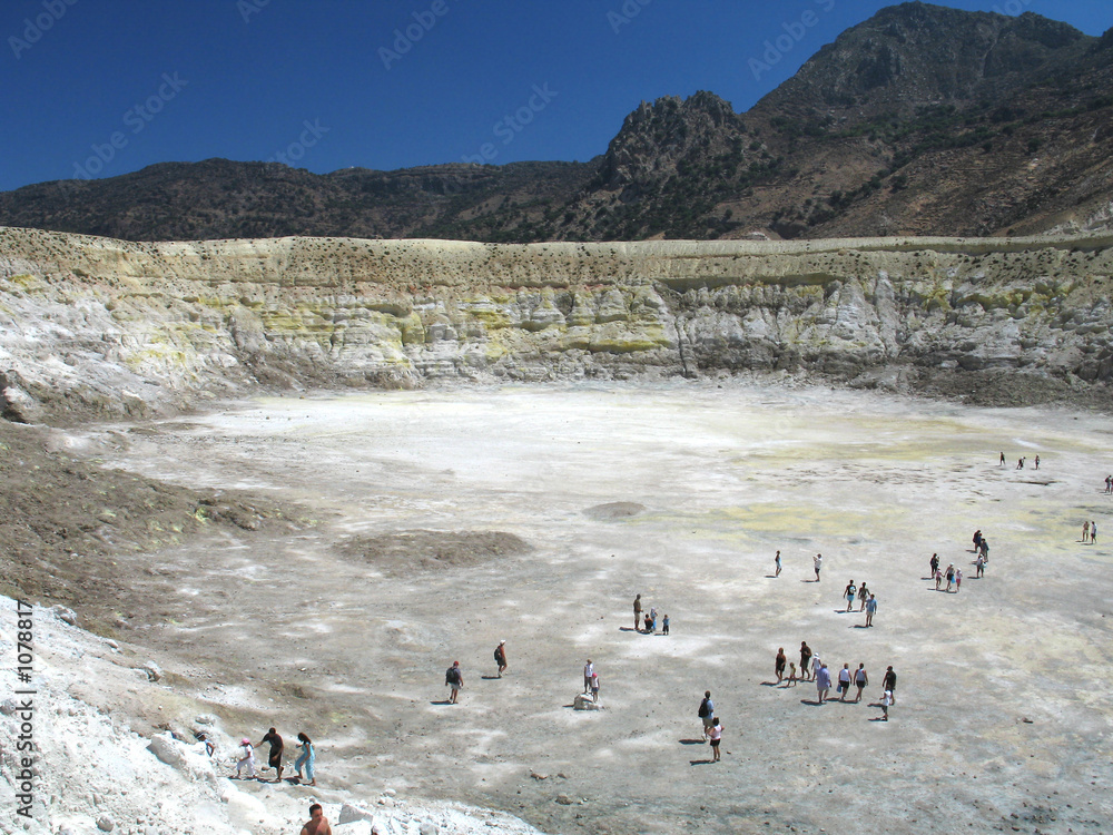 volcanic crater