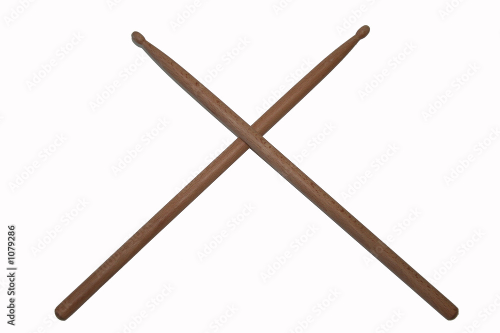 crossed drum stick crossed drum stick