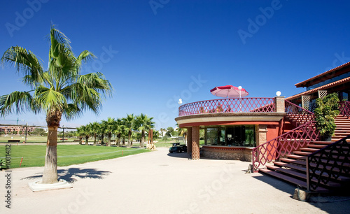 playa serena golf clubhouse on the costa del almeria photo