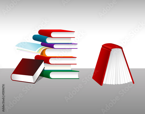 book stack