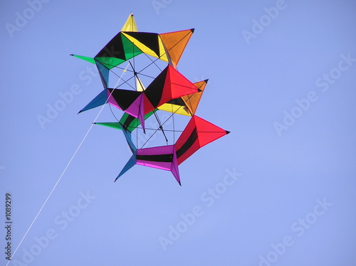 colorful flying kite