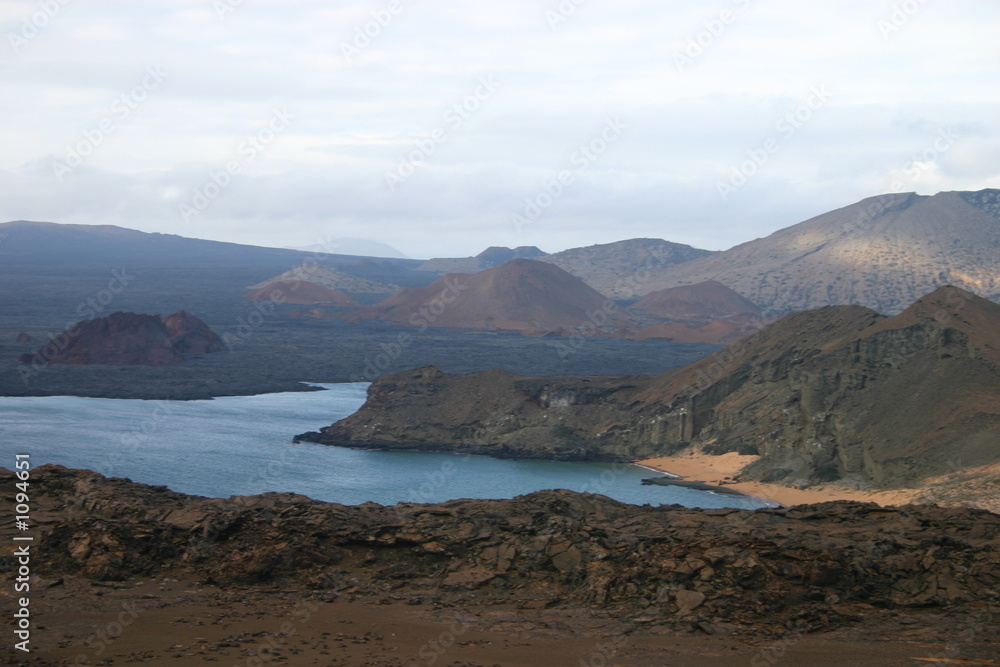 galapagos scenic view