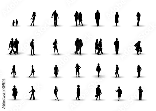 people silhouettes 1