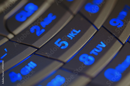 illuminated keypad
