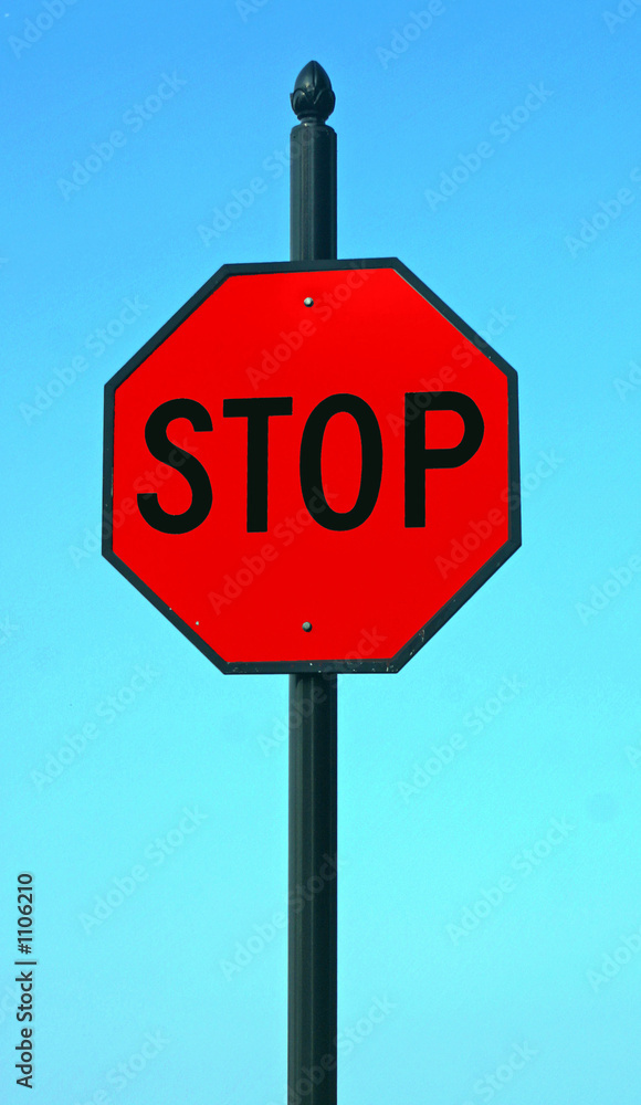 Obraz premium stop sign