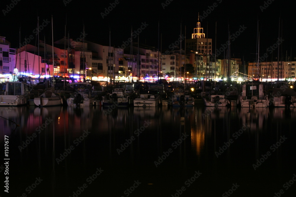 cap d'agde la nuit