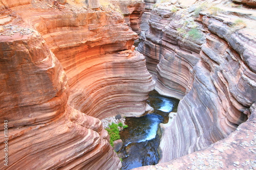 grooved canyon