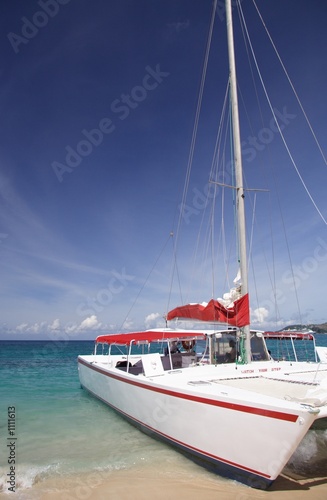 sailing in paradise