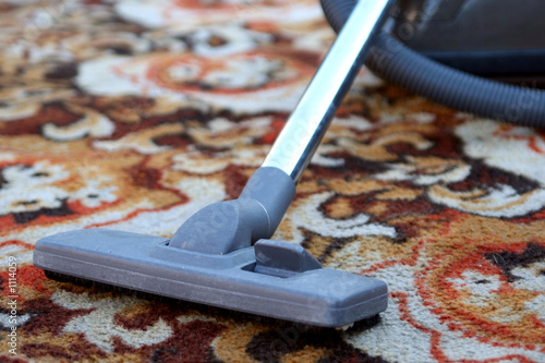 cleaning carpet