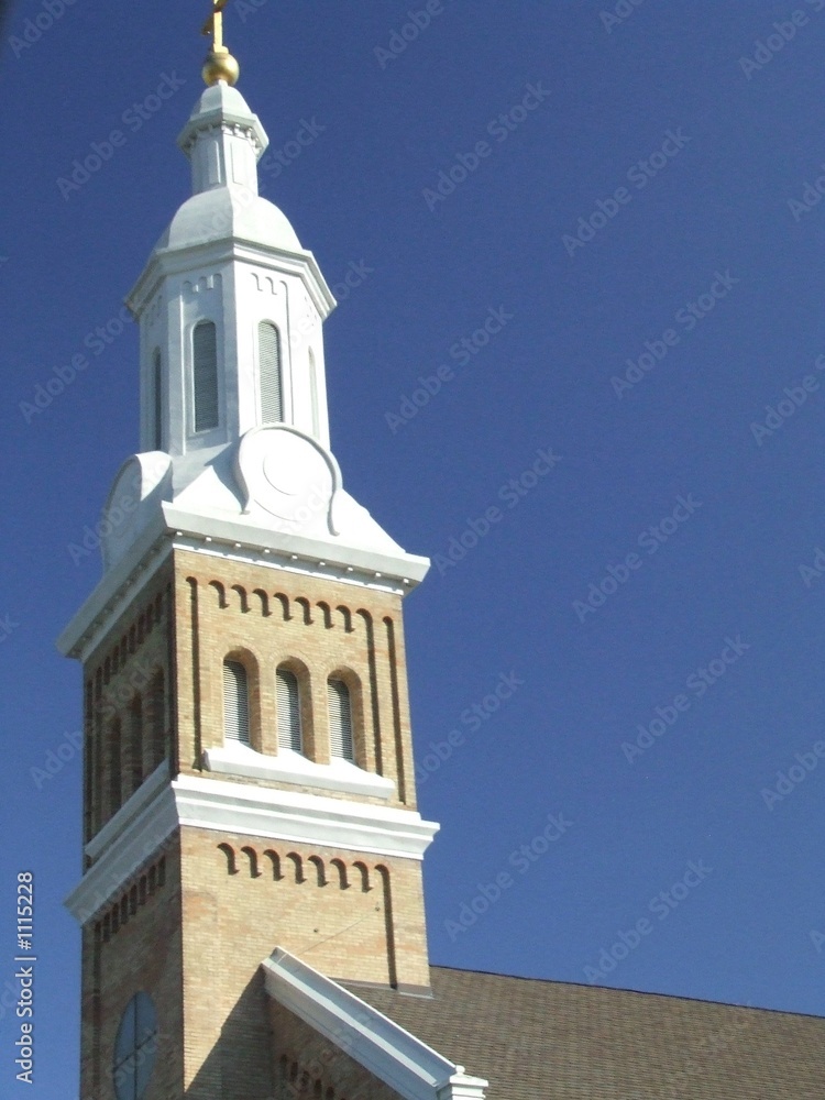 Fototapeta premium steeple sky