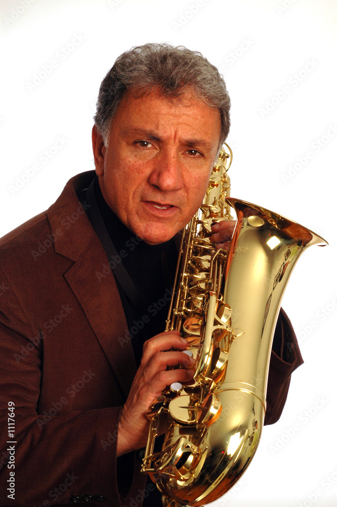 Fototapeta premium man with horn