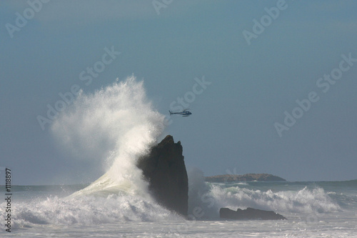 rettungsflug vor biarritz