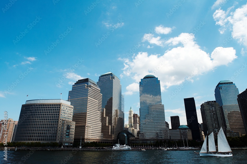 Naklejka premium manhattan