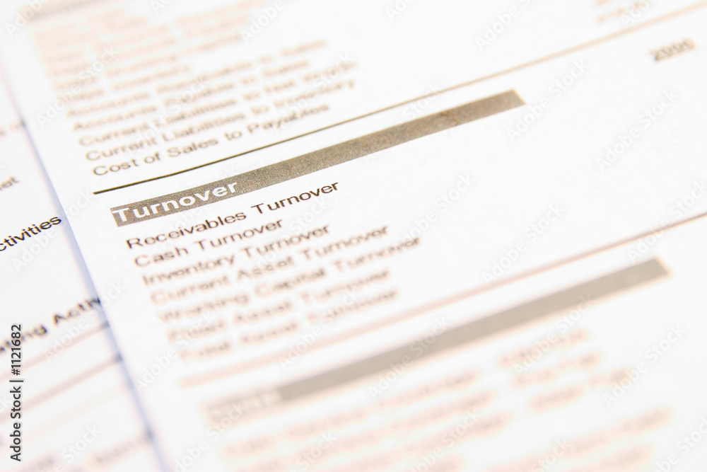 Obraz premium turnover