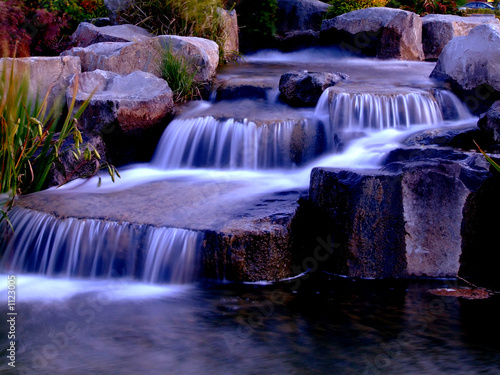 flowing water