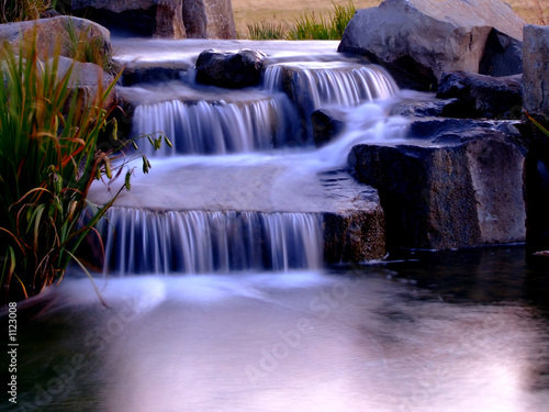 flowing water