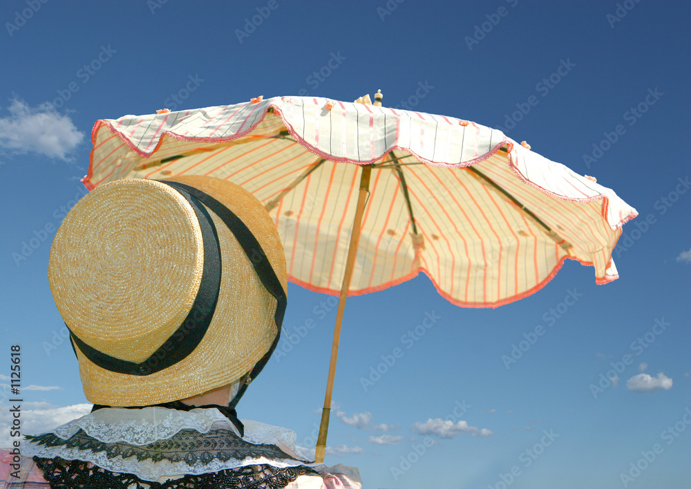 ombrelle et chapeau Stock Photo | Adobe Stock