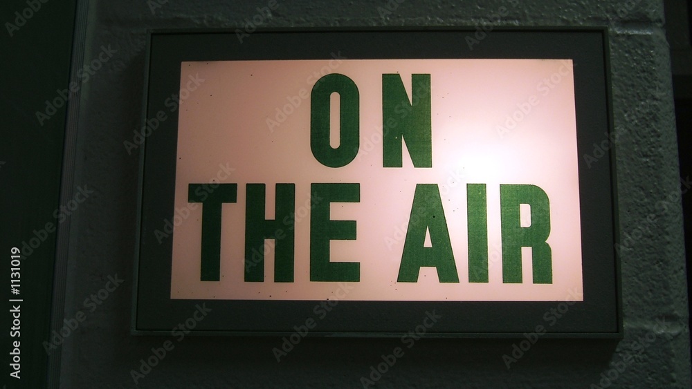 Obraz premium on the air