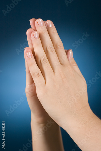 praing hands