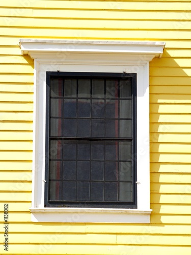 bright yellow window