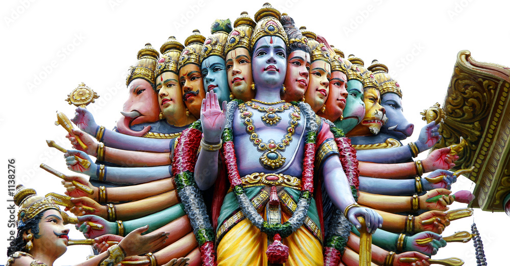 Fototapeta premium dekoracja świątyni hinduskiej