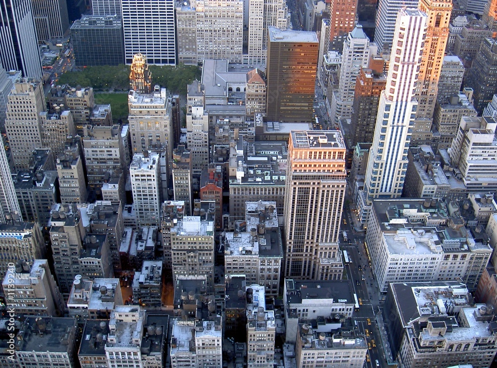 Fototapeta premium abends in new york