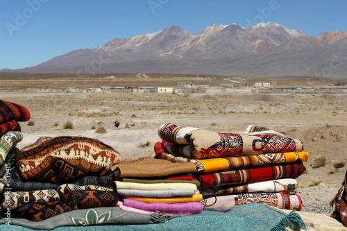 artisanat dans la vallee du colca photo