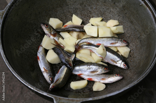 fish and patato