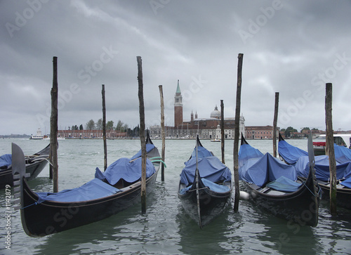 venice view with gondolas © lanny19