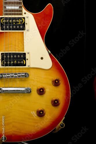 guitar on stand