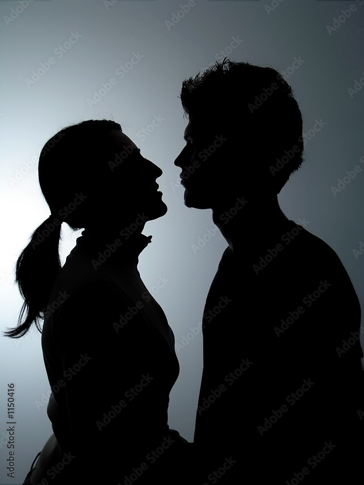 couple silhouette