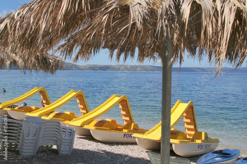 parasol et plage