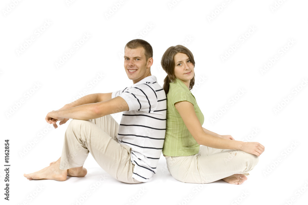 sitting couple sitting couple