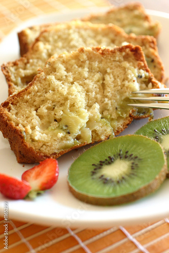 cake au kiwi