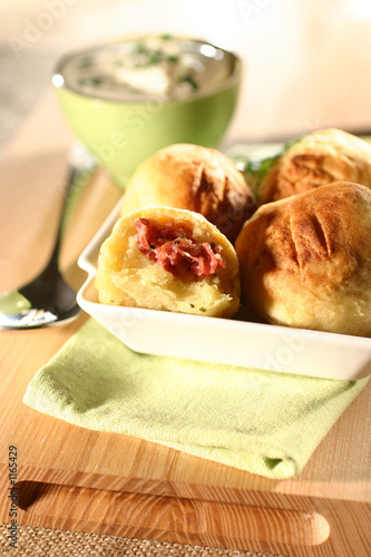 petit pain au bacon
