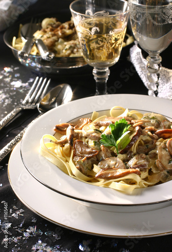 tagliatelles aux cèpes