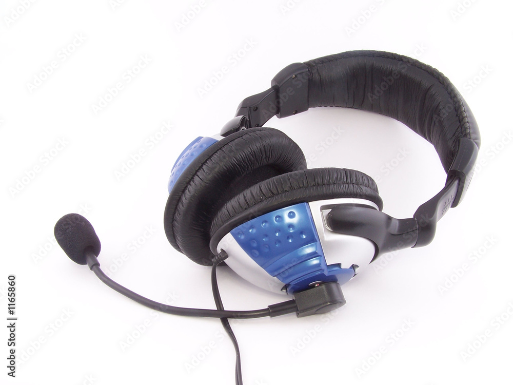 Fototapeta premium phone headset