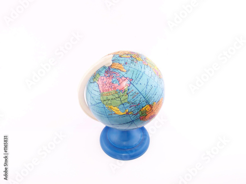 globe  america  - top view