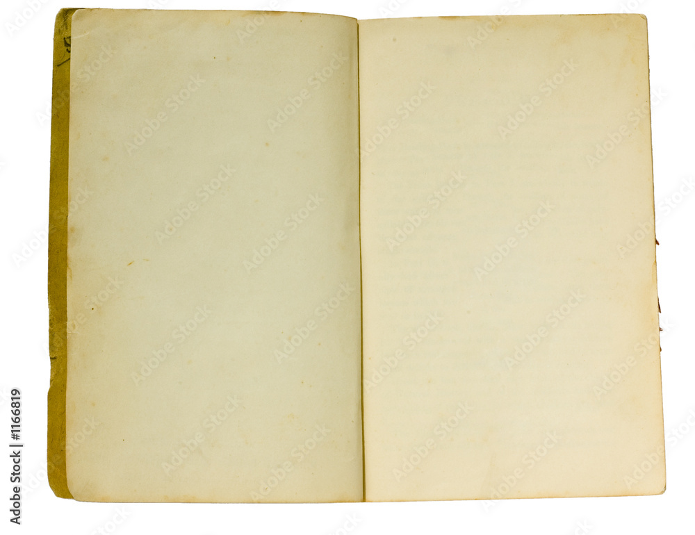 isolated blank book on white background isolated blank book on white background