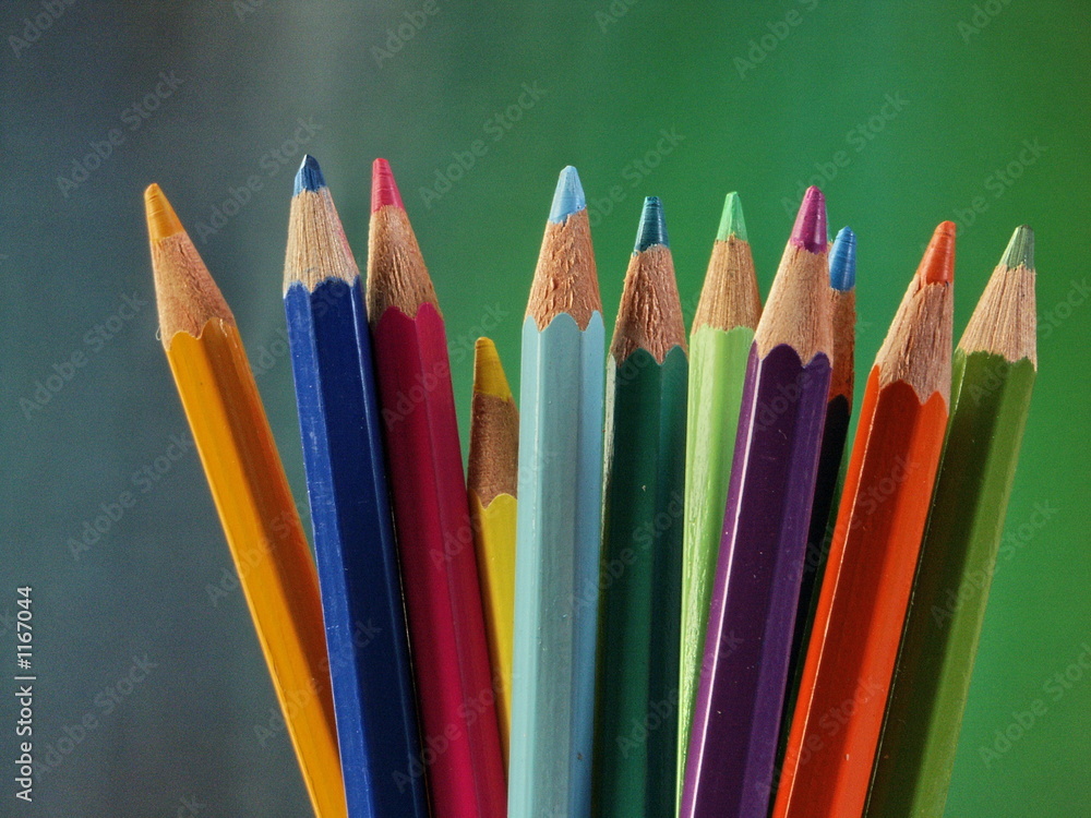 Fototapeta premium crayons de couleur