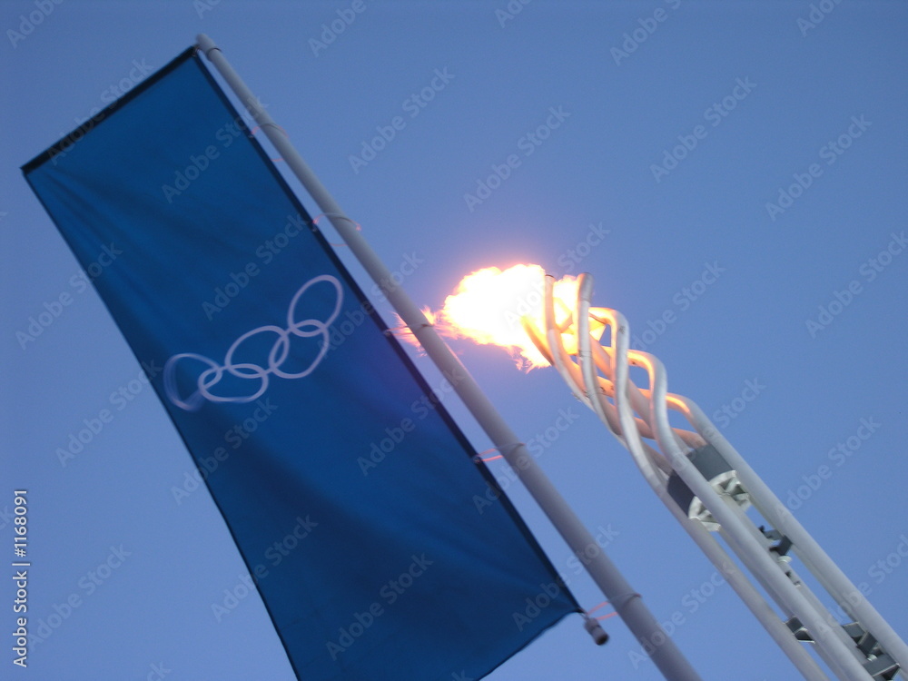 olympic flame Stock Photo | Adobe Stock